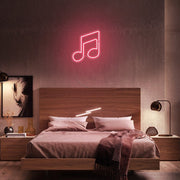 Mini Music Note Neon Sign