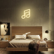 Mini Music Note Neon Sign