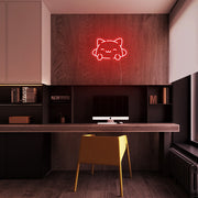 Mini Smile Cat Neon Sign