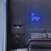 Mini Wolf Neon Sign