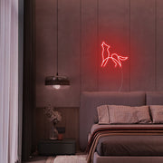 Mini Wolf Neon Sign