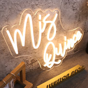 Mis Quince Yellow Neon Sign