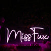 Miss Fux Purple Neon Sign