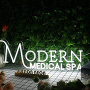 Modern Medical SPA White Neon Sign