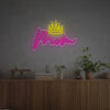 Mom With Crown LED Neon Sign