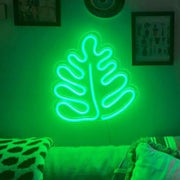 Monstera Leaf Neon Sign