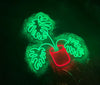 Monstera Tree Neon Sign