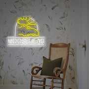 Moose Head LED Neon Sign