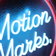 Motion Manks Neon Sign