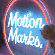 Motion Manks Neon Sign