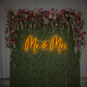 Mr And Mrs For Wedding LED Neon Sign