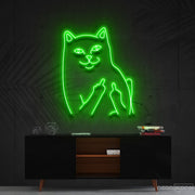 Mr Bad Cat Neon Sign