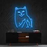 Mr Bad Cat Neon Sign