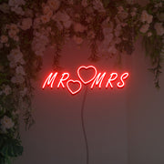 Mr Love Mrs Neon Sign Lights Night Lamp Led Neon Sign Light For Home Party