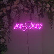 Mr Love Mrs Neon Sign Lights Night Lamp Led Neon Sign Light For Home Party