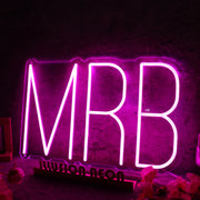 MRB Purple Neon Sign