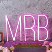 MRB Purple Neon Sign