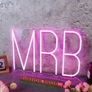 MRB Purple Neon Sign