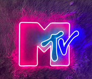 MTV Music Neon Sign