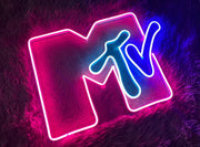 MTV Music Neon Sign