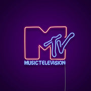 MTV Neon Sign