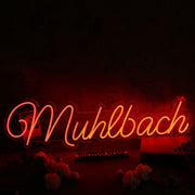 Muhlbach Red Neon Sign