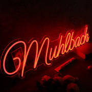 Muhlbach Red Neon Sign