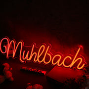 Muhlbach Red Neon Sign