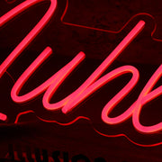 Muhlbach Red Neon Sign