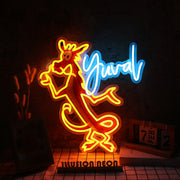 Mulan Character Mushu Custom Neon Sign