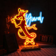 Mulan Character Mushu Custom Neon Sign