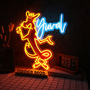 Mulan Character Mushu Custom Neon Sign