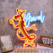 Mulan Character Mushu Custom Neon Sign