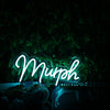 Murph Blue Neon Sign