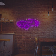 Muscle Car LED Neon Sign