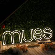 Muse Yellow Neon Sign