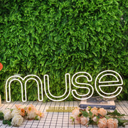 Muse Yellow Neon Sign