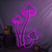 Mushrooms Neon Sign