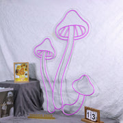 Mushrooms Neon Sign