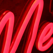 Music Keeps Me Alive Red Neon Sign