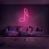 Music Note Neon Sign