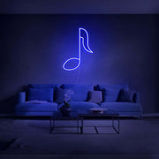 Music Note Neon Sign