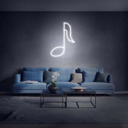 Music Note Neon Sign