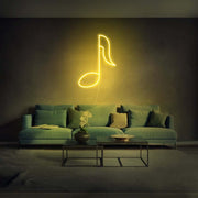 Music Note Neon Sign