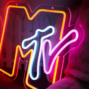 Music Television Neon Sign