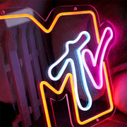 Music Television Neon Sign