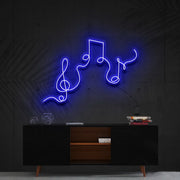 Musical Flow Neon Sign