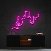 Musical Flow Neon Sign