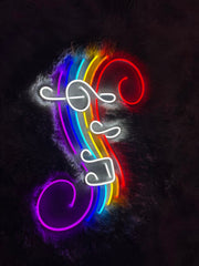 Musical Note Neon Sign