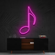 Musical Note Quaver Neon Sign